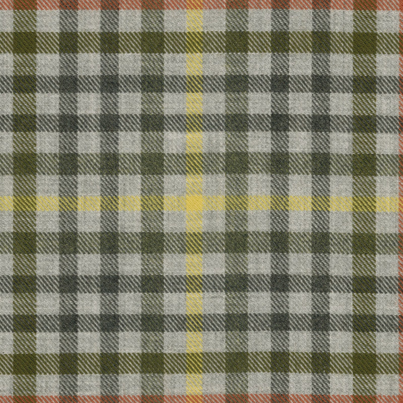 Lightweight Flannel - Grey Heather Plaid