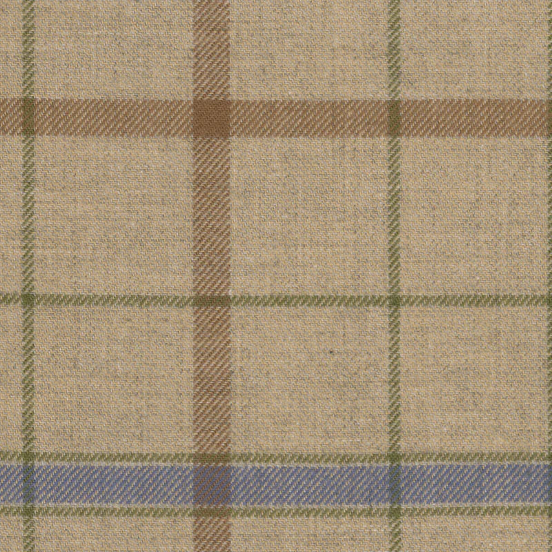 Tattersall Flannel - Heather Khaki