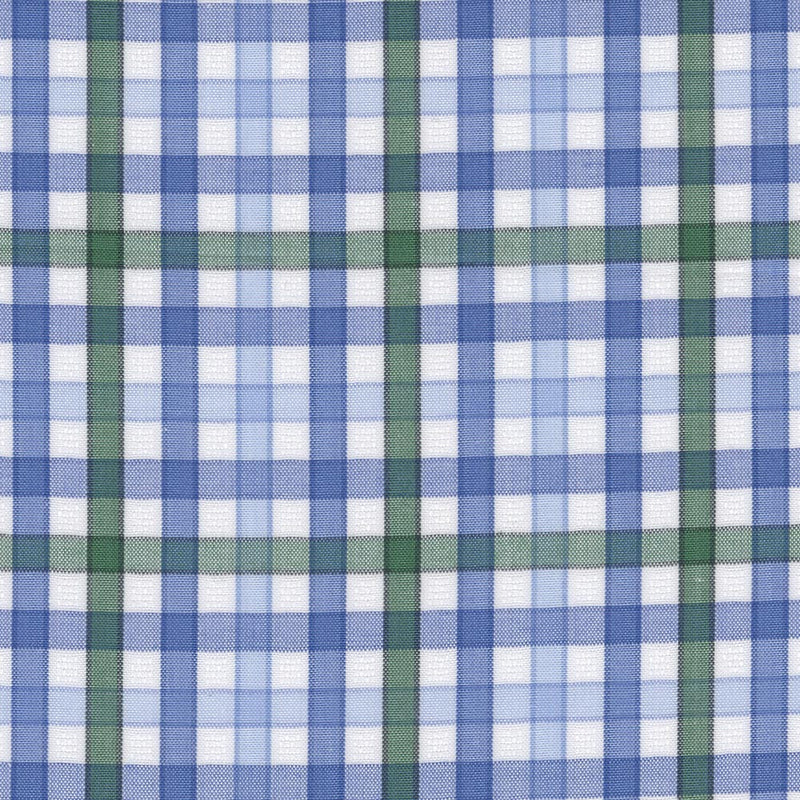 Micro Dobby Gingham - Grass