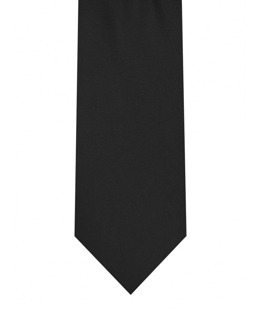 Tie & Pocket Square - Black