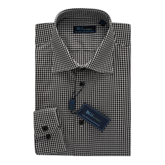 Miami Dress Shirt - Black Check