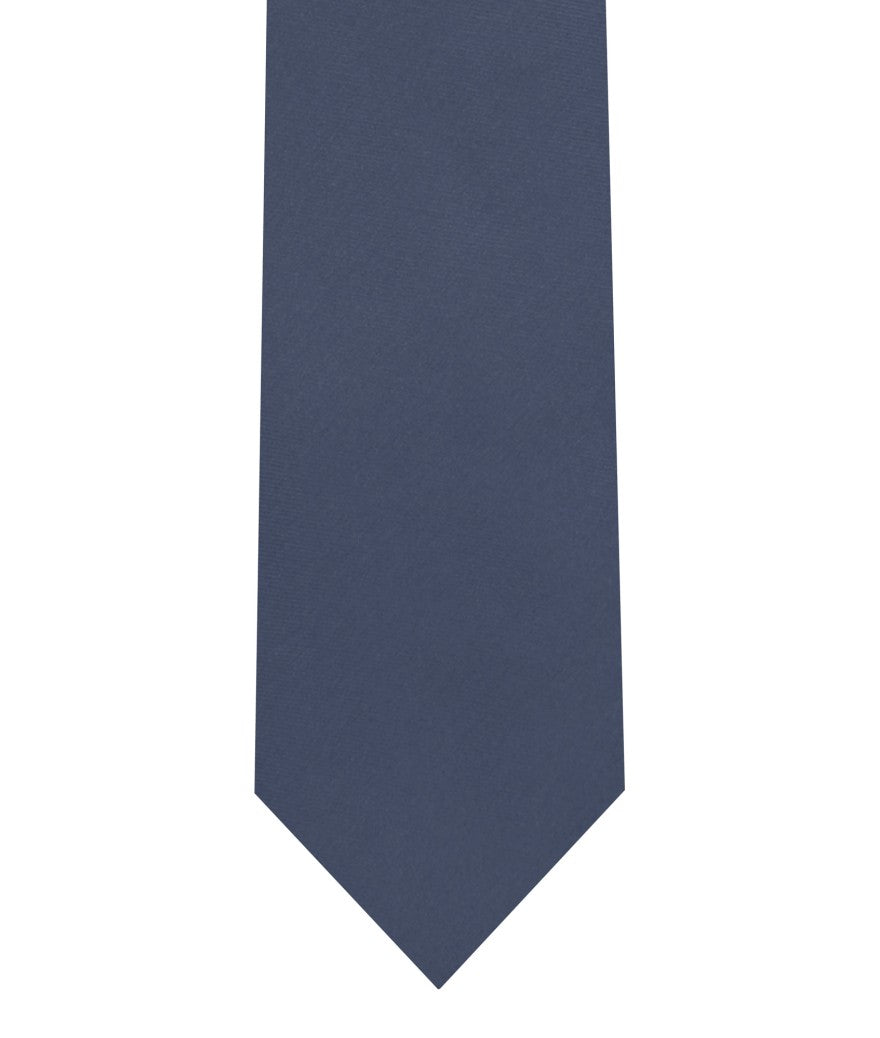 Tie & Pocket Square - Denim Blue