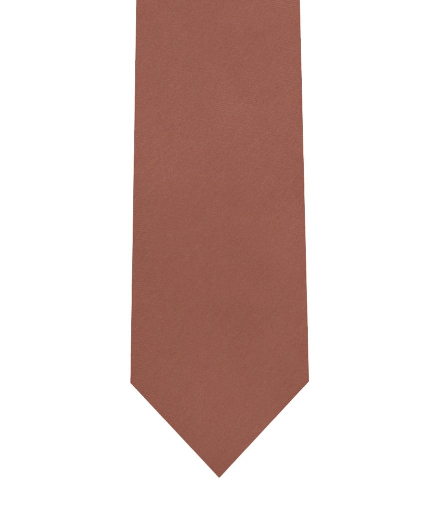 Tie & Pocket Square - Nutmeg