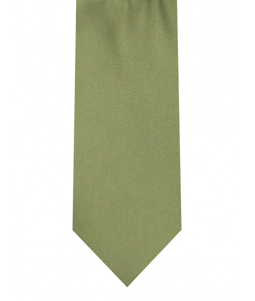 Tie & Pocket Square - Olive Green