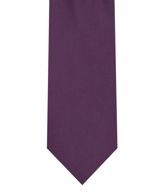 Tie & Pocket Square - Plum