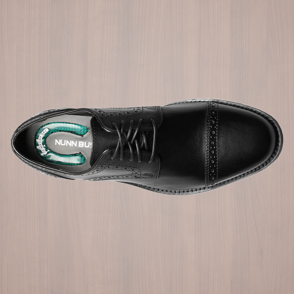 Norcross Cap Toe Oxford - Black