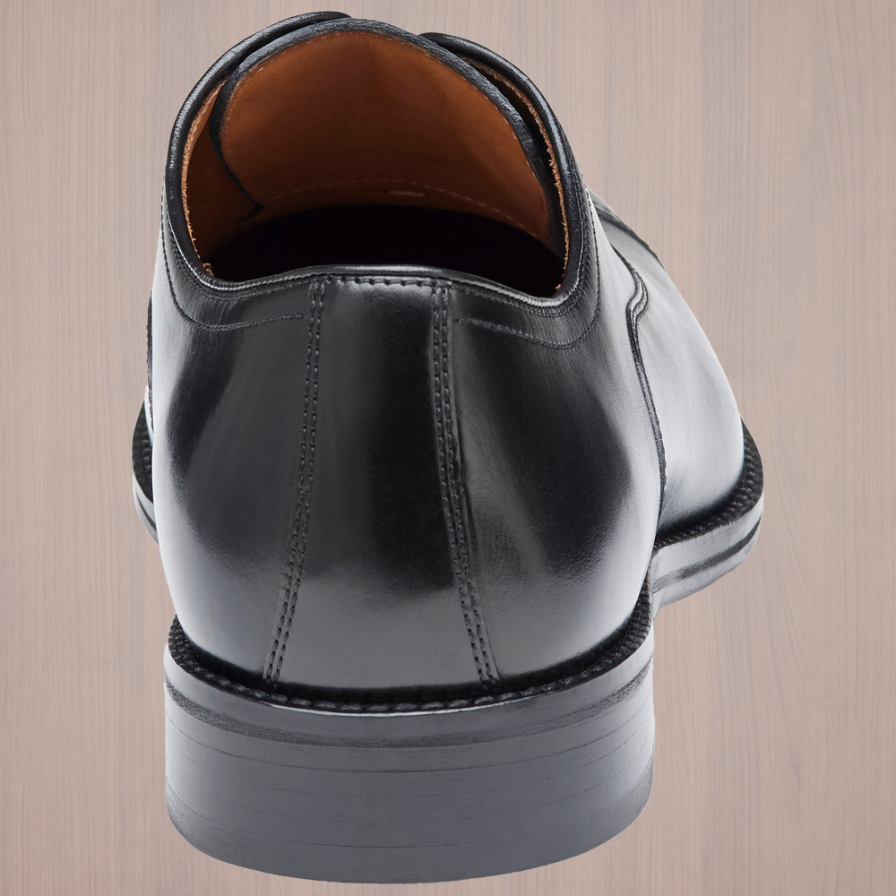 Sullivan Cap Toe - Black Italian Calfskin