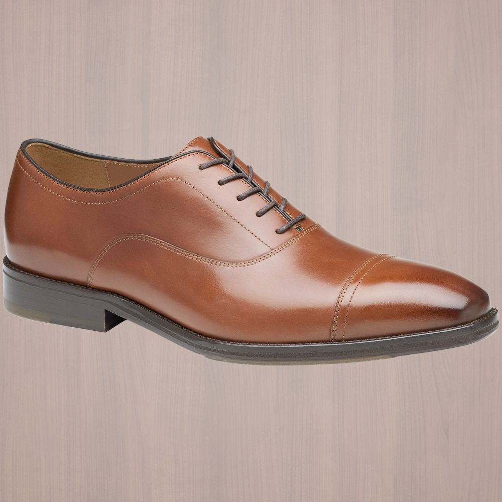 Sullivan Cap Toe - Tan Italian Calfskin