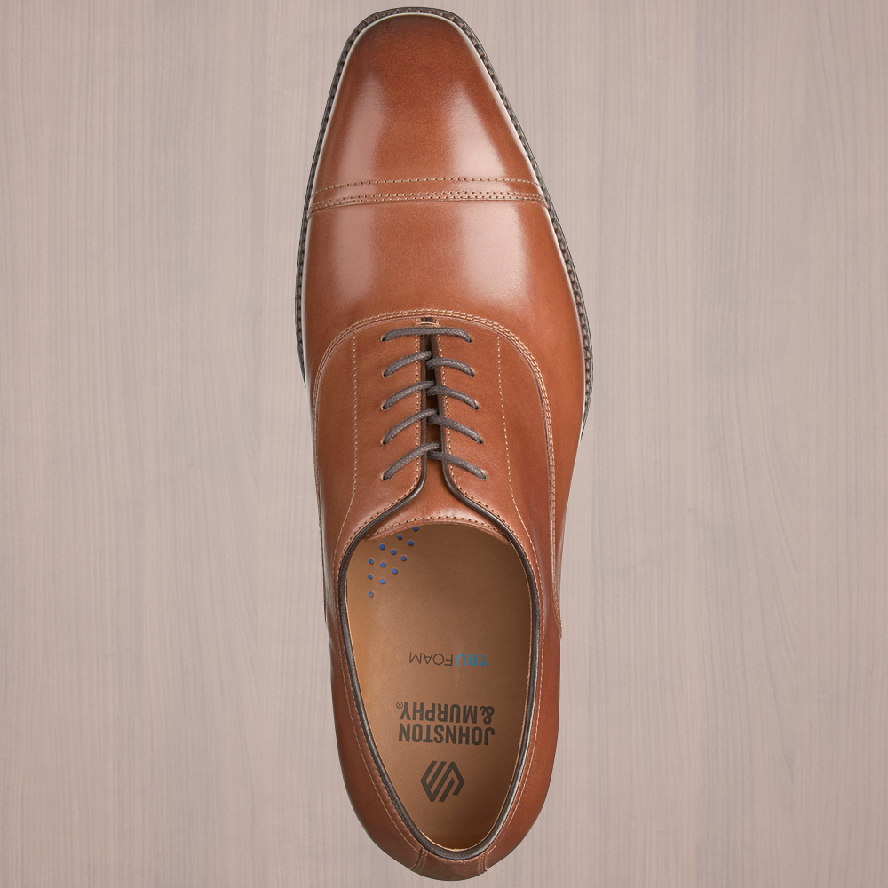 Sullivan Cap Toe - Tan Italian Calfskin