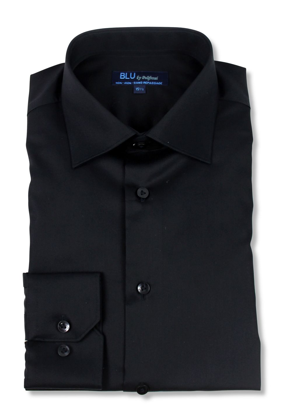 Blu by Polifroni Black Dress Shirt – Halberstadt's Bismarck