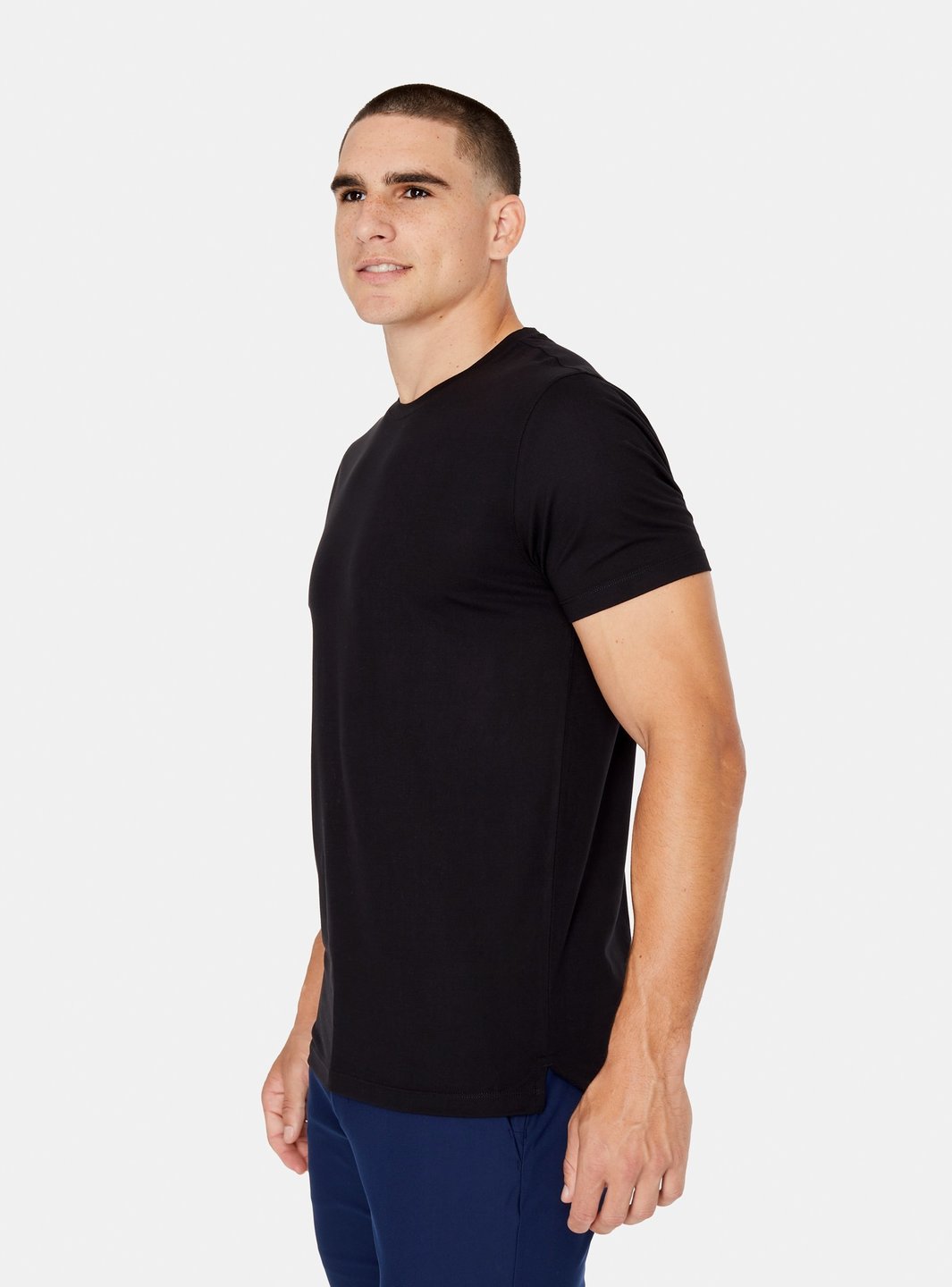 Core Crew Neck Tee - Black