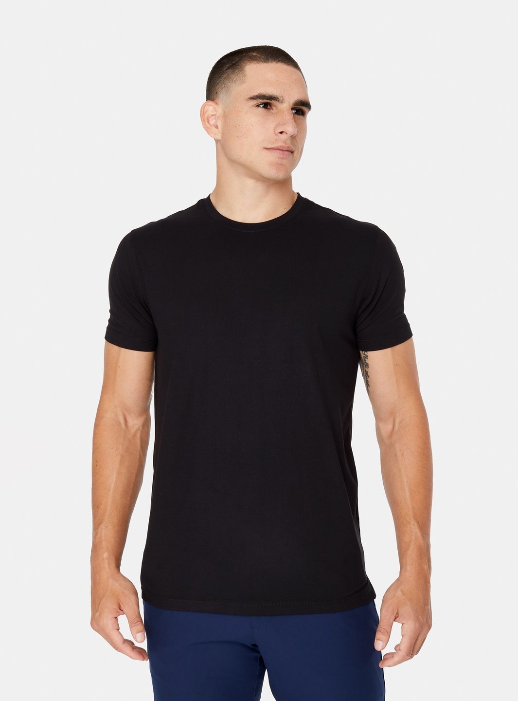 Core Crew Neck Tee - Black